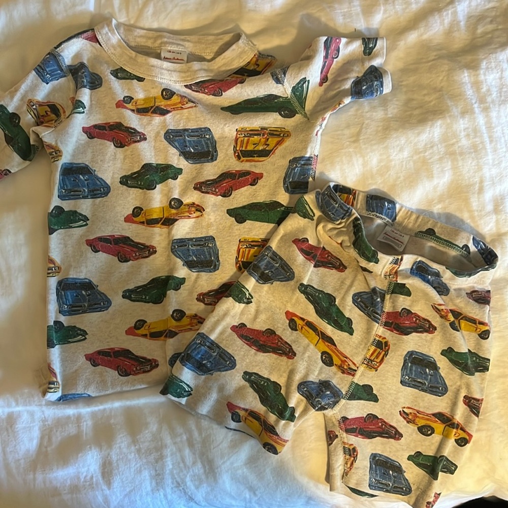 Hanna Anderson size 8 shirt pajama set